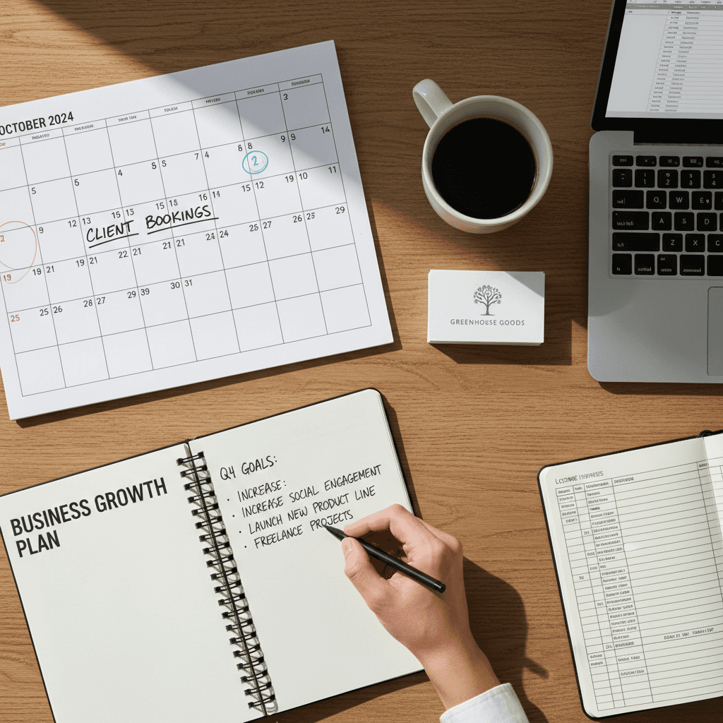 Planning and growing a booking schedule